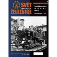 Svět železnice speciál č. 7 - Parní lokomotivy řad 514.0, 514.9 a 525.0, Zdeněk Hrdina a kolektiv, Corona